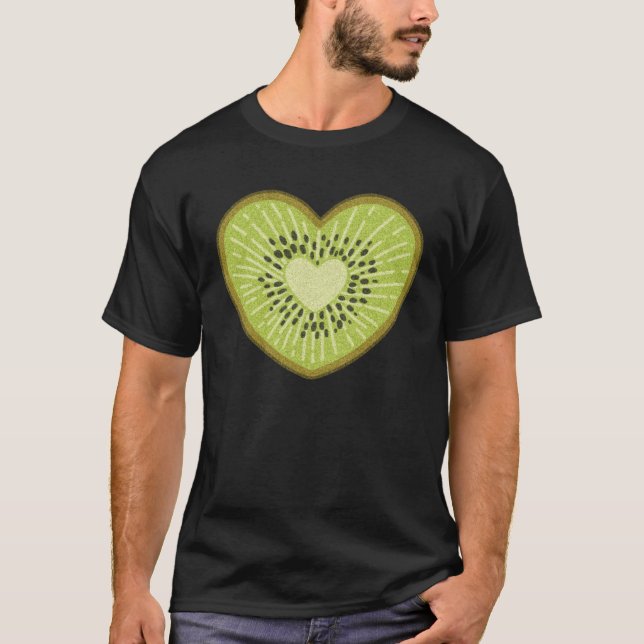 Beach Kiwi Costume  on Vacation Kiwi Fruit T-Shirt (Vorderseite)