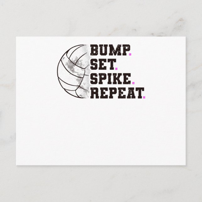 Beach Lady Volleyball Player Volleyball Girl Postkarte (Vorderseite)