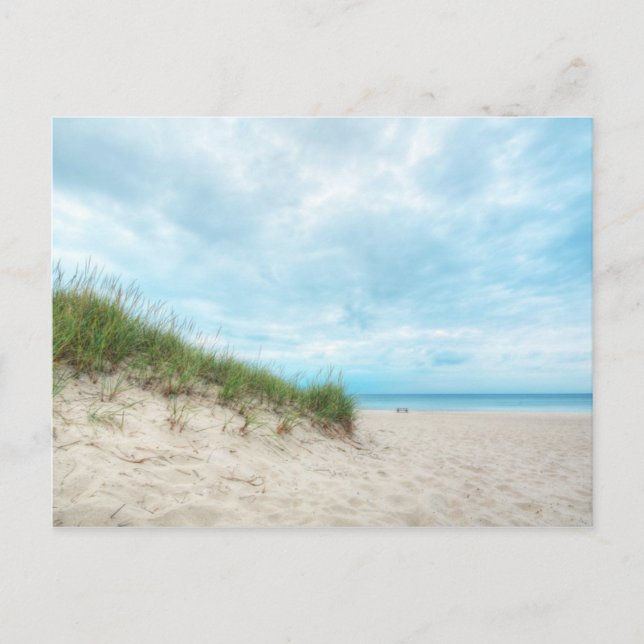 Beach Lake Michigan Landschaft Seascape Postkarte (Vorderseite)