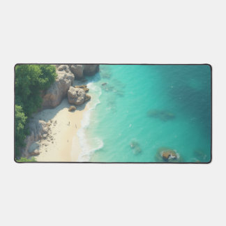 Beach Large Gaming Mouse Pad Schreibtischunterlage