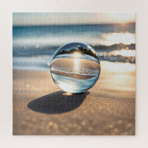 Beach Lens Ball Puzzle