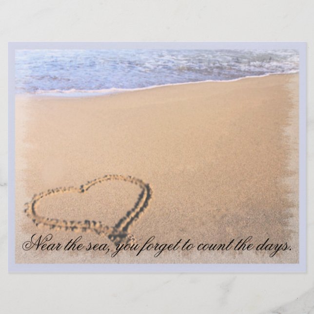 Beach Letterhead (Vorderseite)