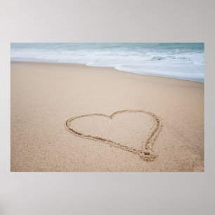Beach Liebe I Poster