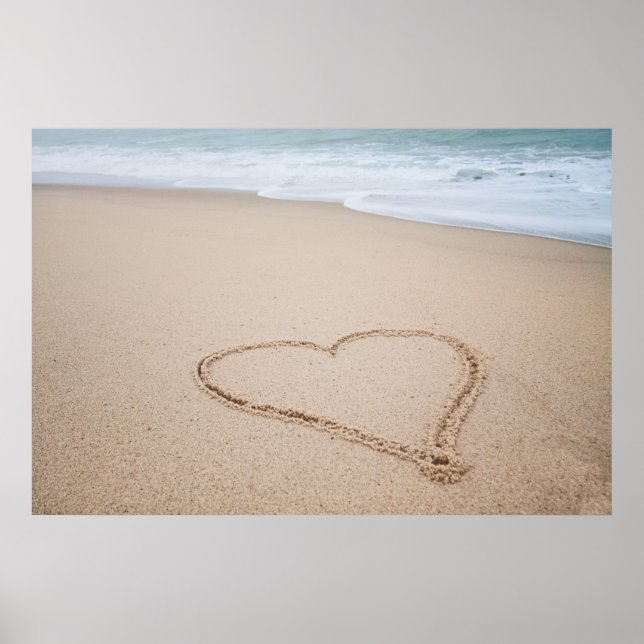 Beach Liebe I Poster (Vorne)
