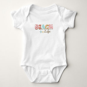 Beach Life Baby Strampler