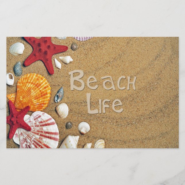 Beach Life Briefpapier (Vorderseite)