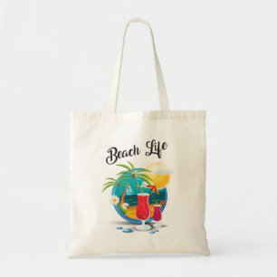 Beach Life Budget Tasche