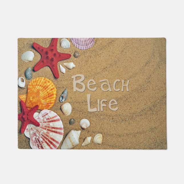 Beach Life Fußmatte (Vorderseite)