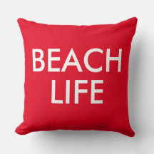 Beach Life Lifeguard Geschenk rot
