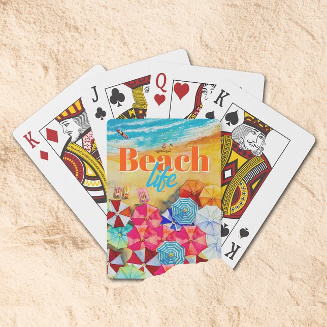 Beach Life Spielkarten (Beach Life Playing Cards)