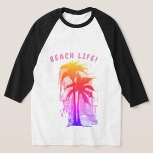 BEACH LIFE T - SHIRT