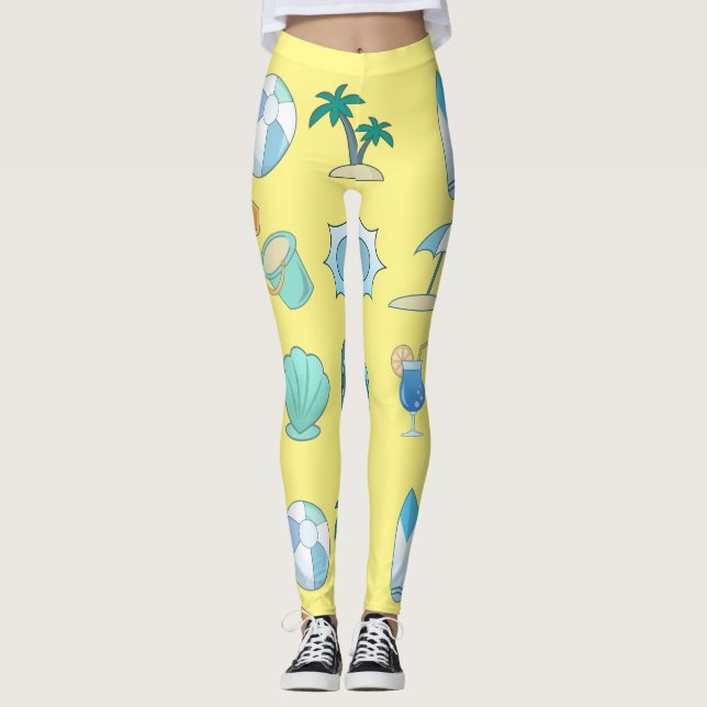 Beach Life Thunder_Cove Leggings (Vorderseite)