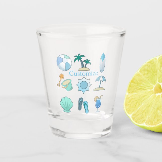 Beach Life Thunder_Cove Schnapsglas (Vorderseite)