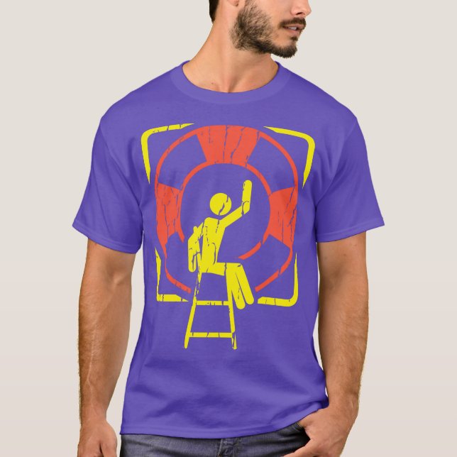 Beach Lifeguard on Duty Premium Shirt (Vorderseite)