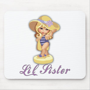 Beach Little Sister Mousepad