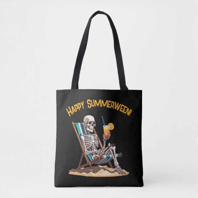 Beach Lounges Skeleton Halloween (Vorderseite)