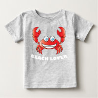 Beach Lover - Baby Fine Jersey T - Shirt
