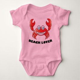 Beach Lover - Baby Jersey Bodysuit Baby Strampler