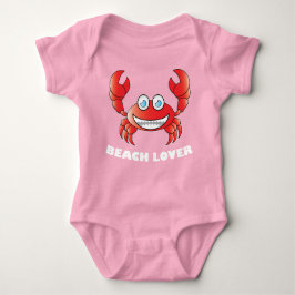 Beach Lover - Baby Jersey Bodysuit Baby Strampler