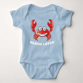 Beach Lover - Baby Jersey Bodysuit Baby Strampler