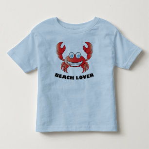 Beach Lover - Kleinkind Fine Jersey T - Shirt