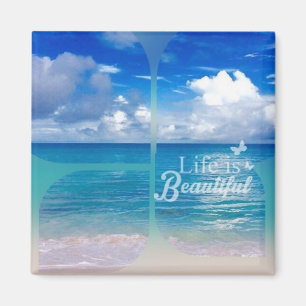 Beach Magnet Strand ist mein glücklicher Ort