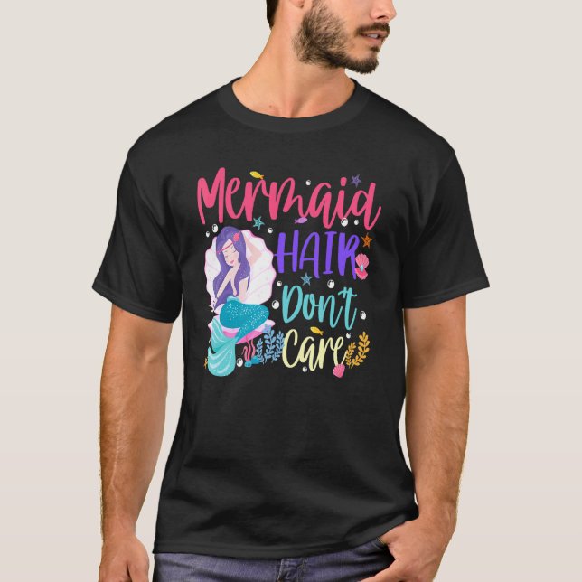 Beach Mermaid Squad Kostüme Vibes Summer Themed P T-Shirt (Vorderseite)