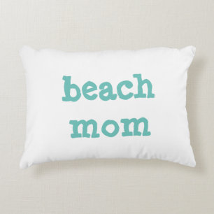Beach Mom Accent Pillow Dekokissen