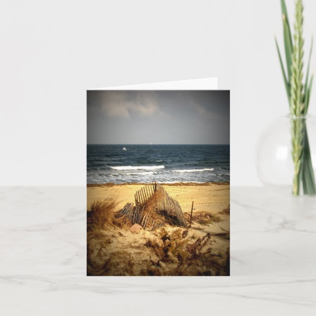 Beach-Note-Karte Karte (Vorderseite)