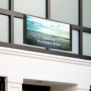 Beach Ocean Artistic Elegante Tropical Salon Welln Banner