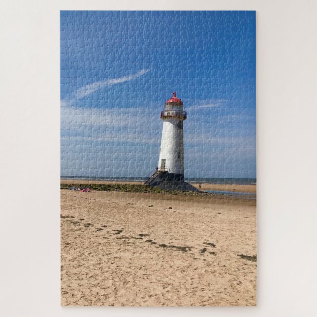 Beach Ocean Blue Sky Landscape Tropical Jigsaw Puzzle (Vertikal)