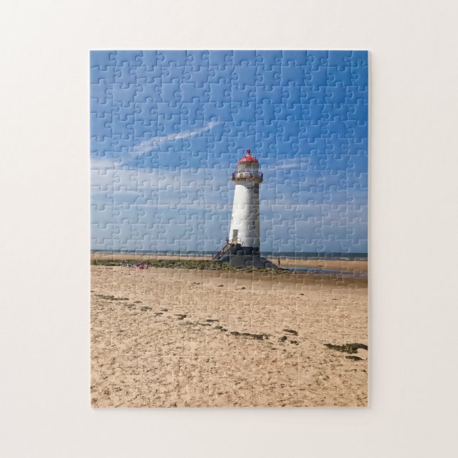 Beach Ocean Blue Sky Landscape Tropical Jigsaw Puzzle (Vertikal)