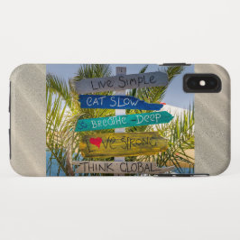 Beach Ocean Live Simple Inspiration Motivierend Case-Mate iPhone Hülle
