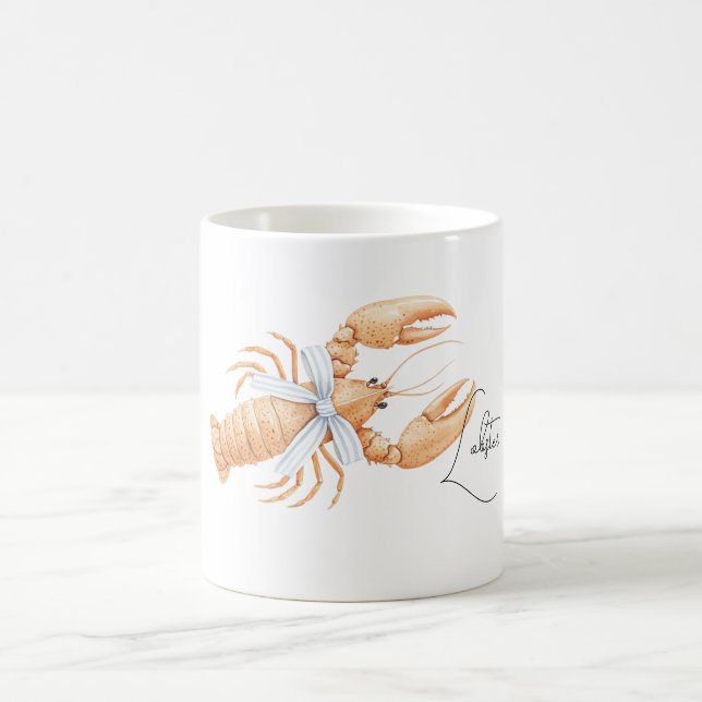 Beach Ocean Lobster  Kaffeetasse (Mittel)