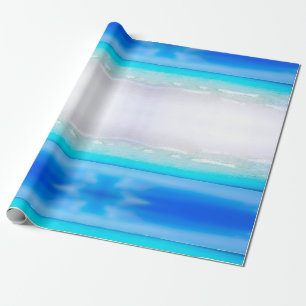 Beach Ocean Pool Blue Aqua Personal Geschenkpapier