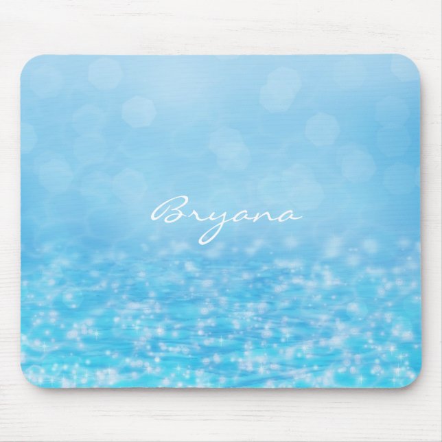 Beach Ocean Sparkling Water Sea Mouse Pad Mousepad (Vorne)
