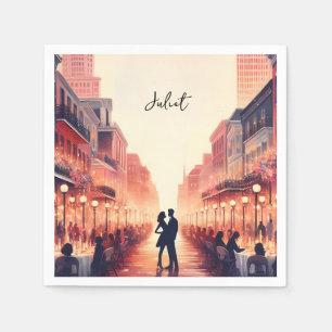 Beach Ocean Summer New Orleans Brautparty Serviette