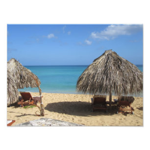 Beach Palapas Fotodruck