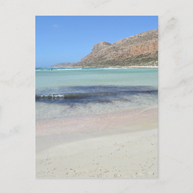 Beach Paradise (Balos, Kreta) Postkarte (Vorderseite)