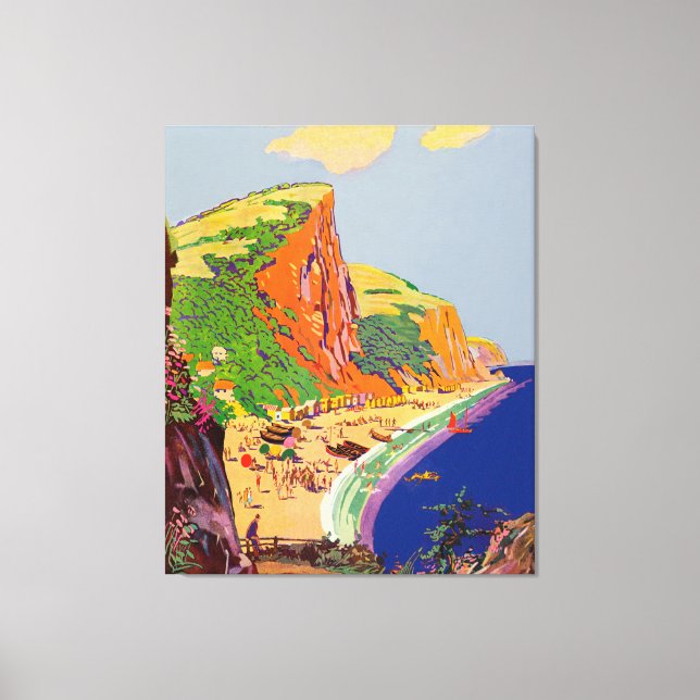 Beach Party 37x45 Leinwanddruck (Vorderseite)