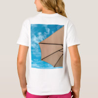 Beach Party Blues Sonne Ozean Schirm Pop Farbe