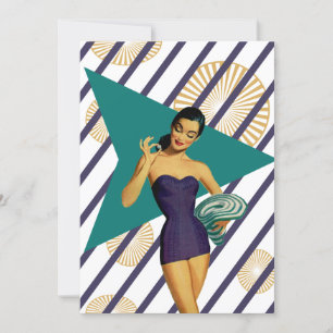 Beach Party Einladung