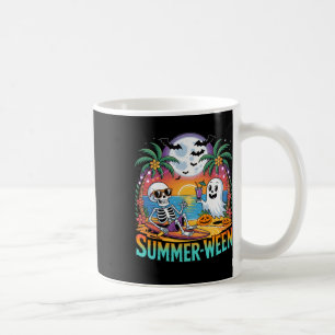 Beach Party Halloween Vibes Summerween Skeleton Gh Kaffeetasse