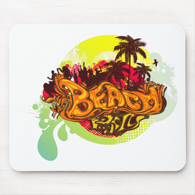 Beach Party Mousepad (Vorne)