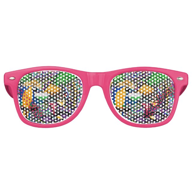 Beach Party Parrot Partybrille (Vorderseite)