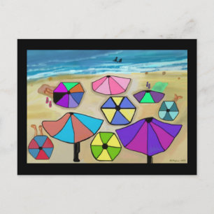 Beach Party Postkarten