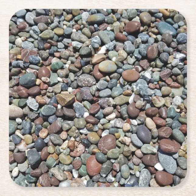 Beach Pebble Untersetzer (Vorderseite)
