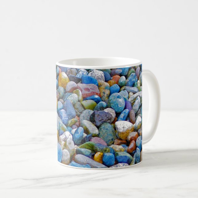 Beach Pebbles Tasse (VorderseiteRechts)