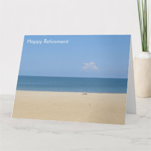 Beach-Pensionskarte groß Karte