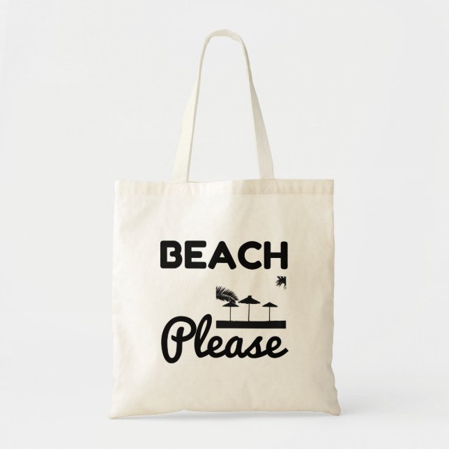 Beach please tragetasche (Vorne)
